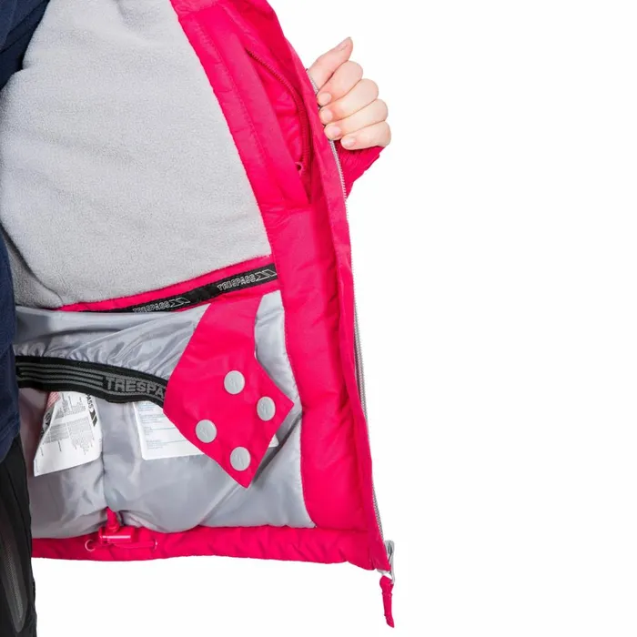 Avast Girls039 Ski Jacket Raspberry Kids Trespass Ski Jackets
