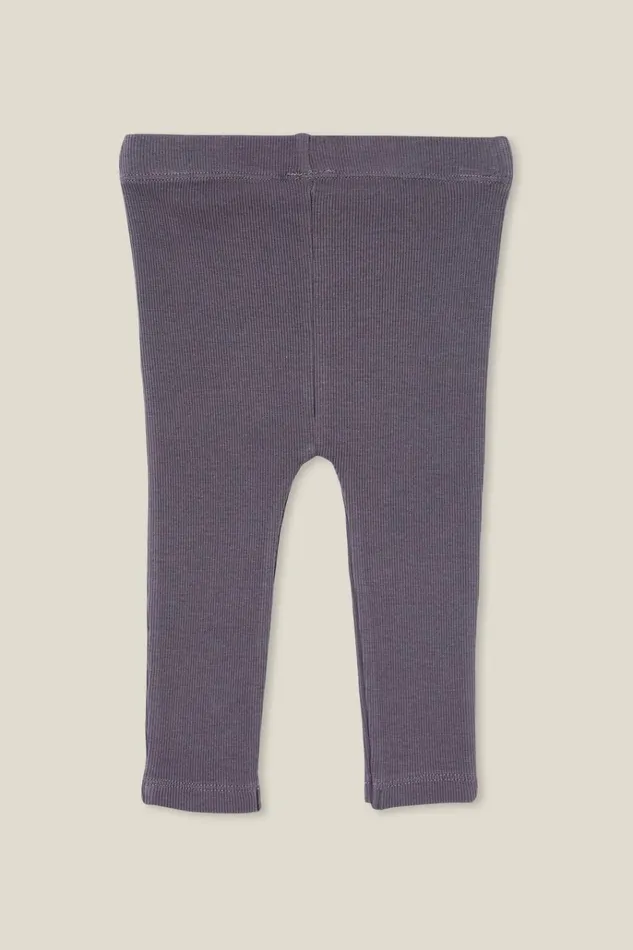 Baby Bottoms Cotton On The Row Rib Skinny Legging Rabbit Grey Wash Baby Bottoms Cotton On The Row Rib Skinny Legging Rabbit Grey Wash