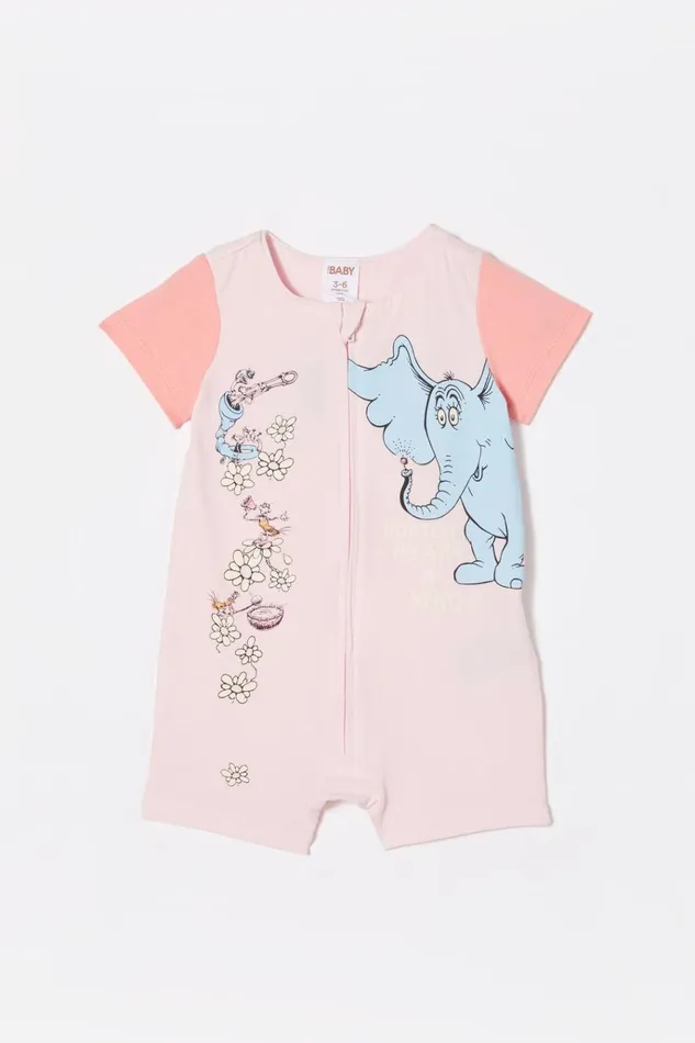 Baby Rompers and Bubbysuits Cotton On The Billie Short Sleeve Zip Romper License Lcn Drs Ballerinahorton Baby Rompers and Bubbysuits Cotton On The Billie Short Sleeve Zip Romper License Lcn Drs Ballerinahorton