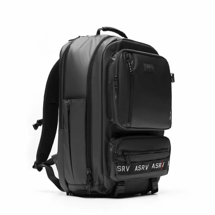 Bags Men ASRV Waterproof Large Travel Backpack Black