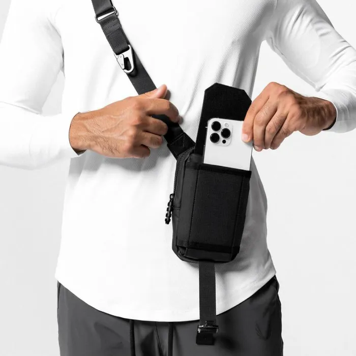 Bags Men ASRV Waterproof Phone Holster Bag Black