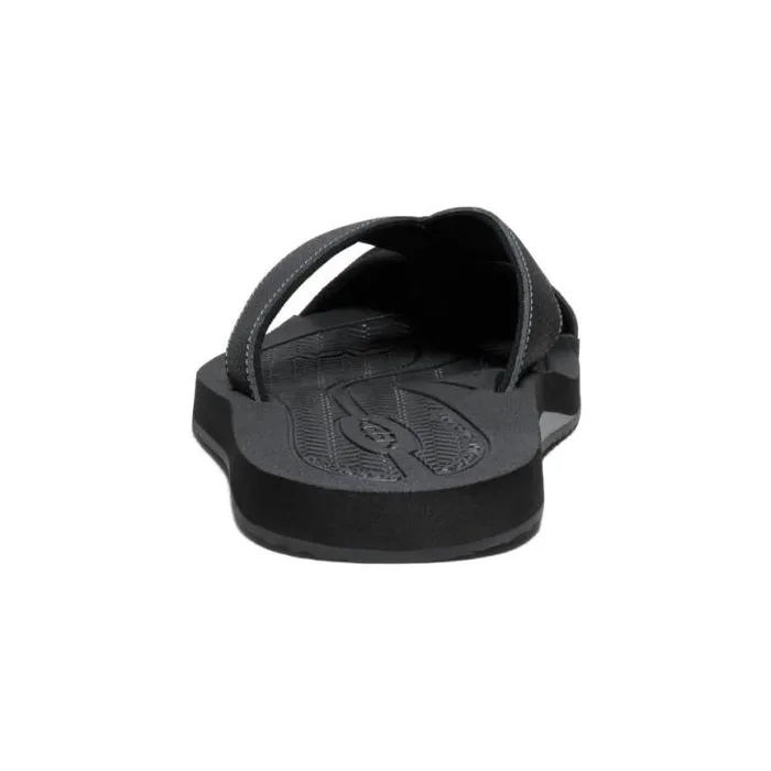 Barbados BlackSteel Grey Leather FlipFlop Men KEEN Sandals Barbados BlackSteel Grey Leather FlipFlop Men KEEN Sandals
