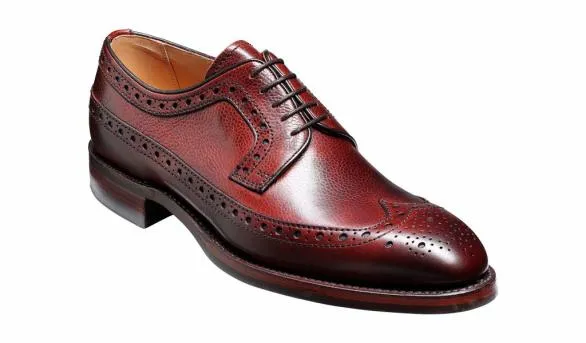 Barker Shoes Calvay 8211 Cherry Grain Longwing Brogue Cherry Grain Longwing Brogue Mens Barker Shoes Calvay 8211 Cherry Grain Longwing Brogue Cherry Grain Longwing Brogue Mens