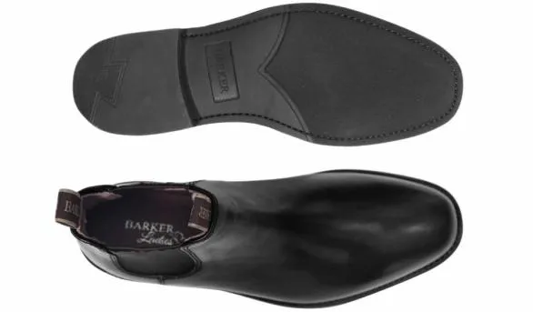 Barker Shoes Hayley 8211 Black Calf Black Calf Womens
