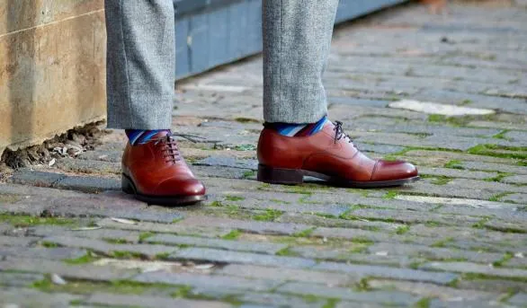 Barker Shoes Malvern 8211 Dark Walnut Calf Oxford Dark Walnut Calf Oxford Mens