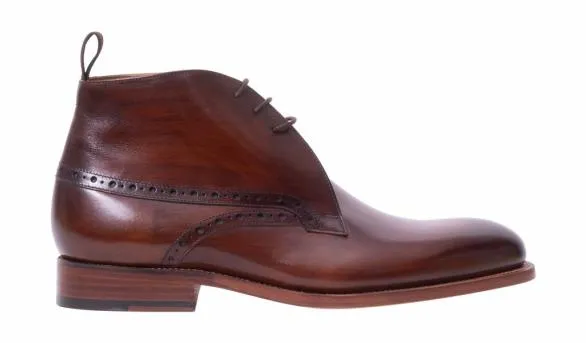 Barker Shoes Tyne 8211 Hand Brushed Brown Hand Brushed Brown Mens
