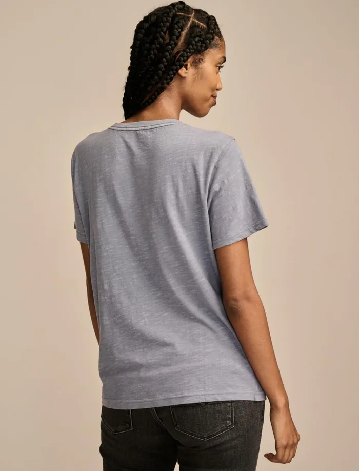 Beaded Lucky Floral Classic Crew Tempest Women Lucky Brand Graphic Tees