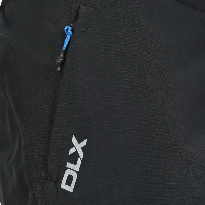 Bertram DLX Quick Dry Walking Shorts Black Men Trespass Shorts