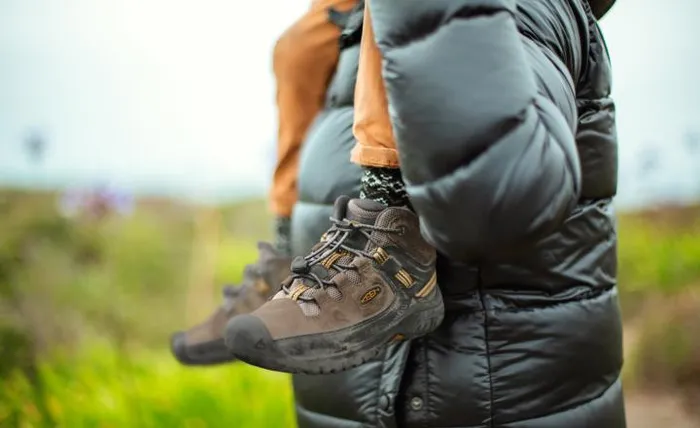 Big Kids039 Black Hiking Boots 8211 Targhee Mid WP Kids KEEN Boots Big Kids039 Black Hiking Boots 8211 Targhee Mid WP Kids KEEN Boots