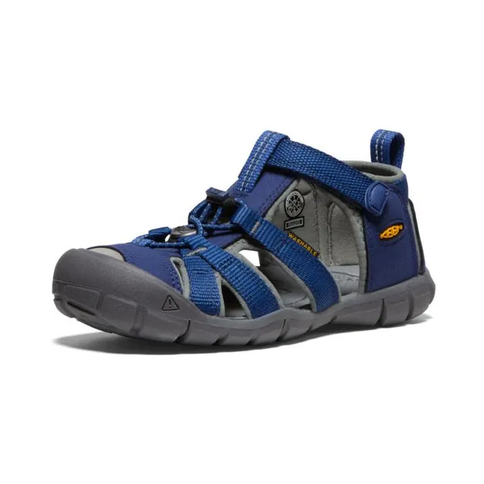 Big Kids039 Blue Water Sandals 8211 Seacamp II CNX Kids KEEN Sandals Big Kids039 Blue Water Sandals 8211 Seacamp II CNX Kids KEEN Sandals