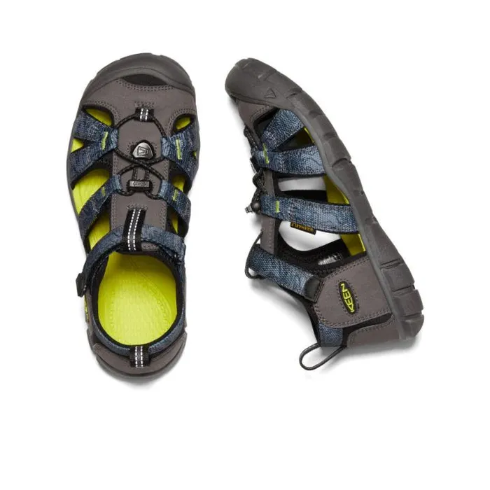 Big Kids039 Grey Water Sandals 8211 Seacamp II CNX Kids KEEN Playground Big Kids039 Grey Water Sandals 8211 Seacamp II CNX Kids KEEN Playground
