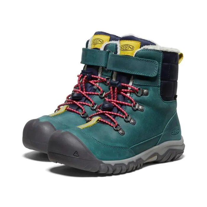 Big Kids039 Kanibou Waterproof Blue Leather Tall Boot Kids KEEN Boots Big Kids039 Kanibou Waterproof Blue Leather Tall Boot Kids KEEN Boots