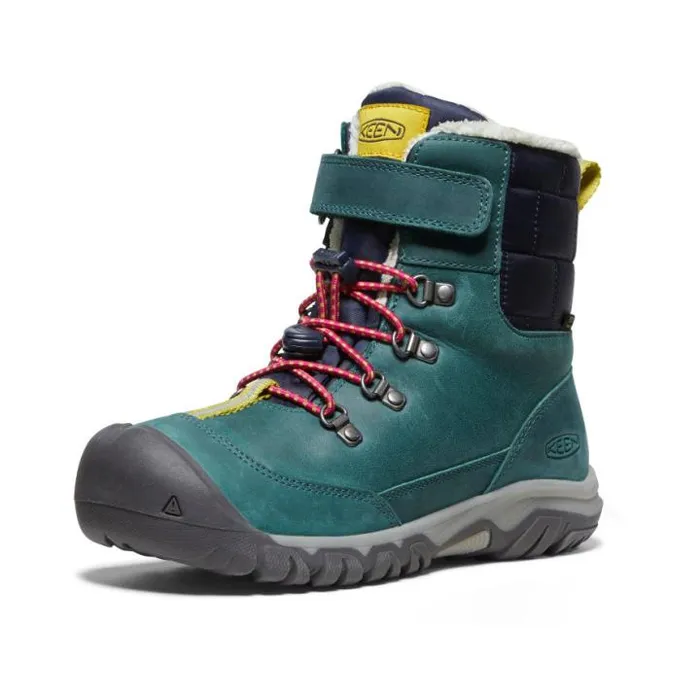 Big Kids039 Kanibou Waterproof Blue Leather Tall Boot Kids KEEN Boots Big Kids039 Kanibou Waterproof Blue Leather Tall Boot Kids KEEN Boots