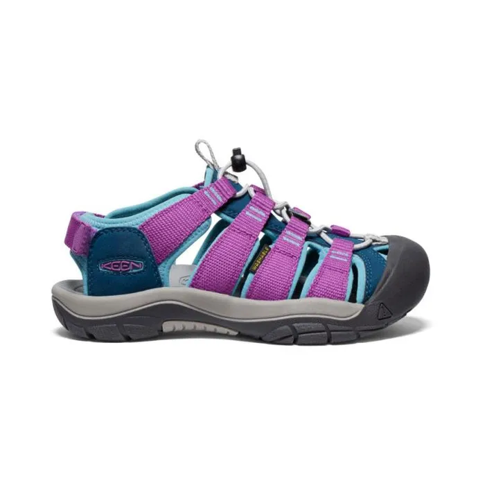 Big Kids039 Newport Boundless Legion BlueWillowherb Sandal Kids KEEN Water