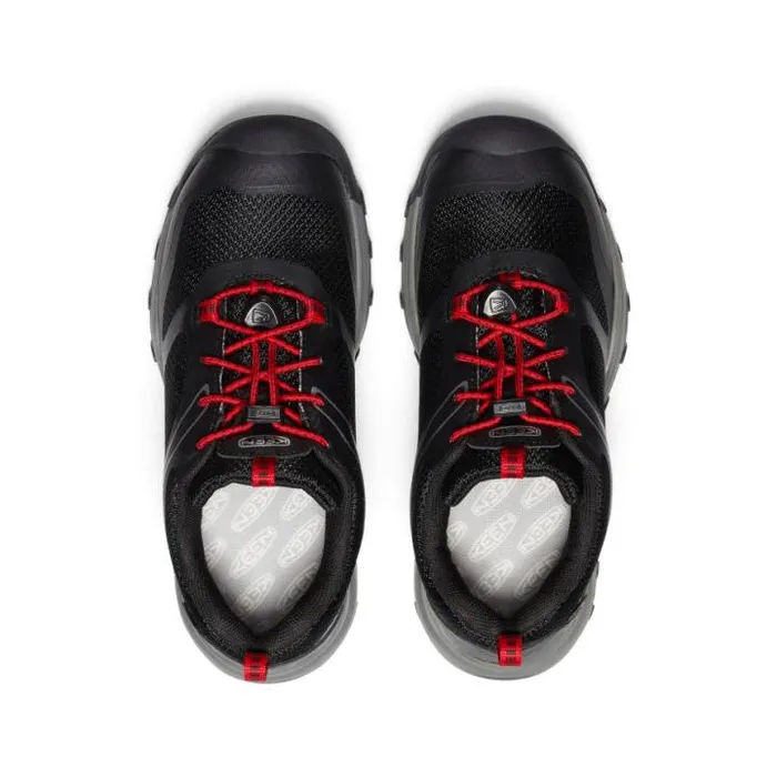 Big Kids039 Wanduro Low Waterproof Black Leather Shoe Kids KEEN Hike