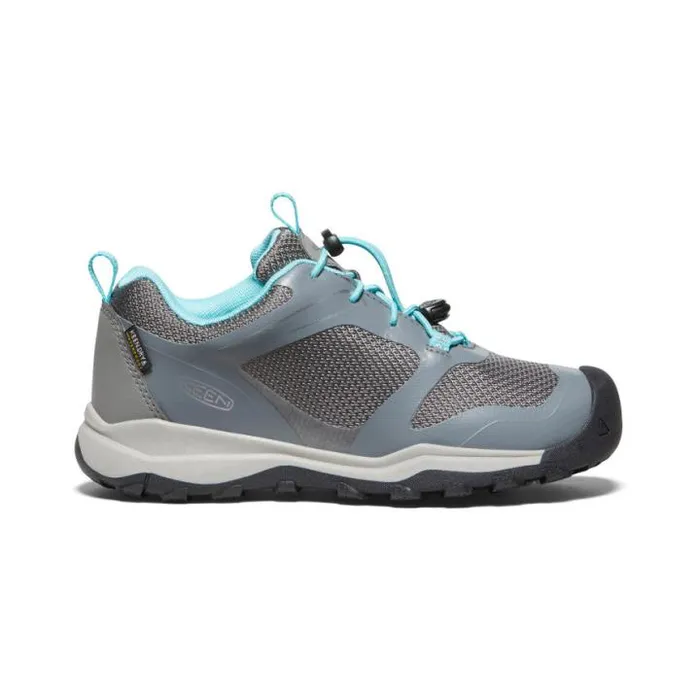 Big Kids039 Wanduro Low Waterproof Grey Leather Shoe Kids KEEN Big Kids