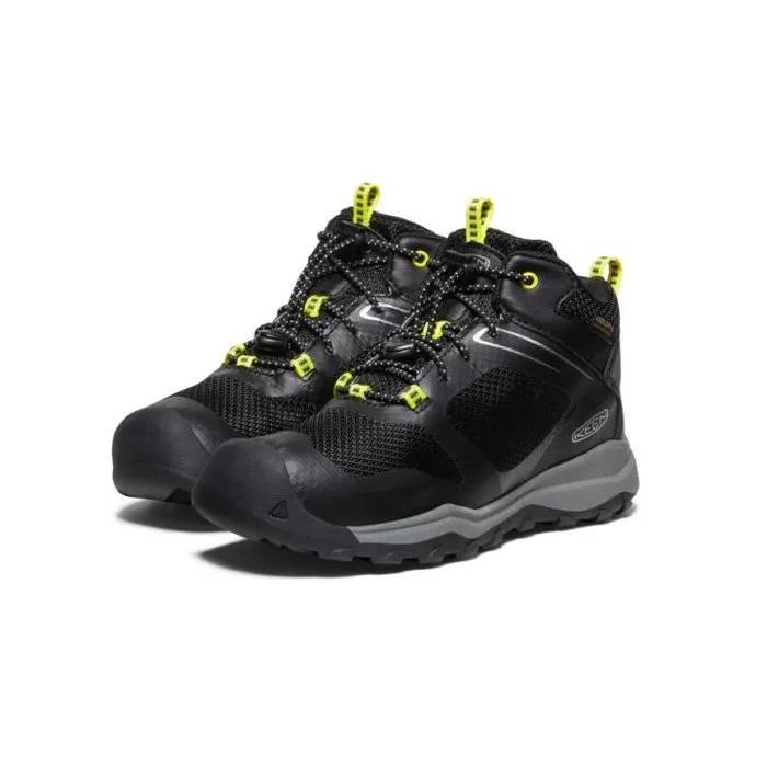 Big Kids039 Wanduro Mid Height Waterproof Black Leather Boot Kids KEEN Hike Big Kids039 Wanduro Mid Height Waterproof Black Leather Boot Kids KEEN Hike