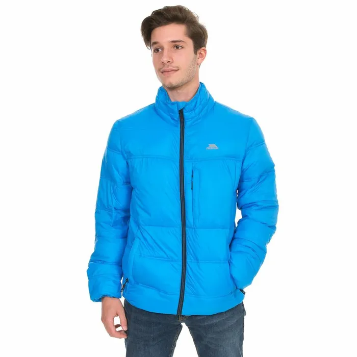 Bismarck Padded Casual Jacket Bright Blue Men Trespass Padded Jackets