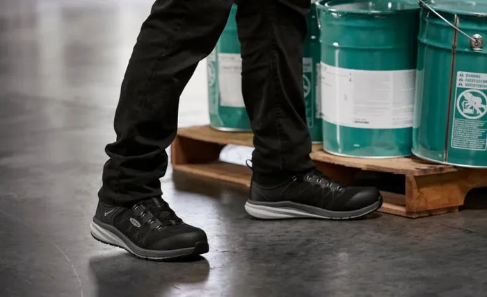Black Work Sneaker Boots 8211 Vista Energy Mid Men KEEN Work Boots and Shoes Black Work Sneaker Boots 8211 Vista Energy Mid Men KEEN Work Boots and Shoes