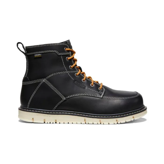 Black Work Wedge Boots 8211 CSA San Jose 6quot WP Men KEEN Work Boots and Shoes Black Work Wedge Boots 8211 CSA San Jose 6quot WP Men KEEN Work Boots and Shoes