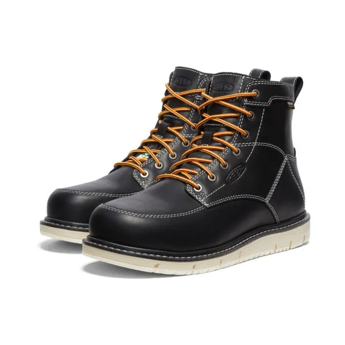 Black Work Wedge Boots 8211 CSA San Jose 6quot WP Men KEEN Work Boots and Shoes Black Work Wedge Boots 8211 CSA San Jose 6quot WP Men KEEN Work Boots and Shoes