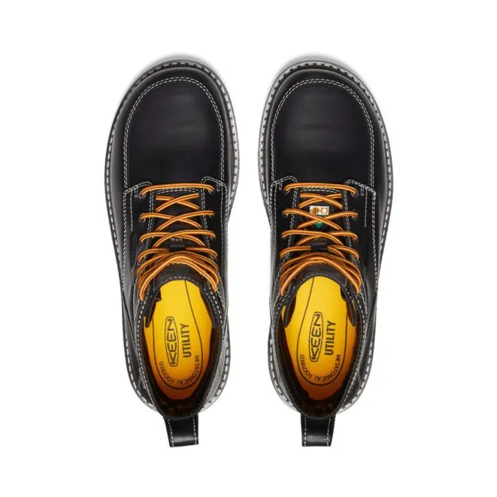 Black Work Wedge Boots 8211 CSA San Jose 6quot WP Men KEEN Work Boots and Shoes Black Work Wedge Boots 8211 CSA San Jose 6quot WP Men KEEN Work Boots and Shoes