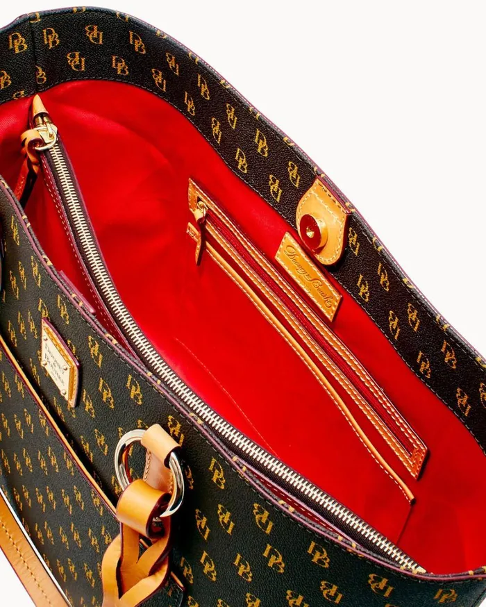 Blakely Tammy Tote Brown Tmoro Women Dooney and Bourke Totes Blakely Tammy Tote Brown Tmoro Women Dooney and Bourke Totes