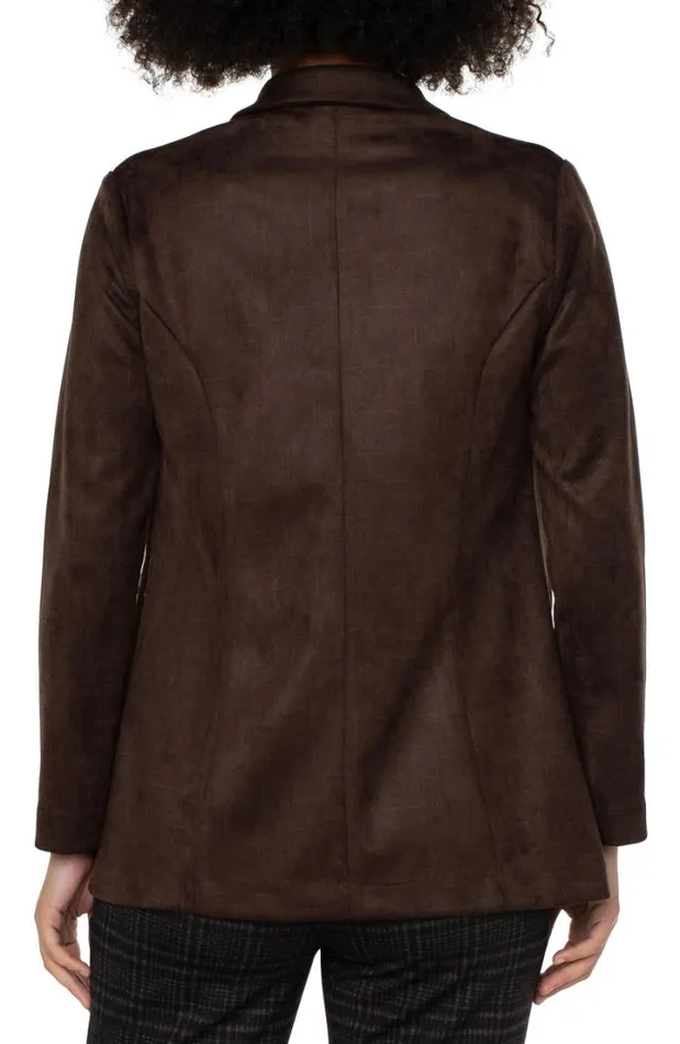BLAZERS Women Liverpool Los Angeles BOYFRIEND BLAZER Cedar Brown Broken Geo