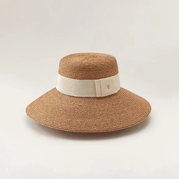 Boaters Hats Helen Kaminski Easton Nougatcream