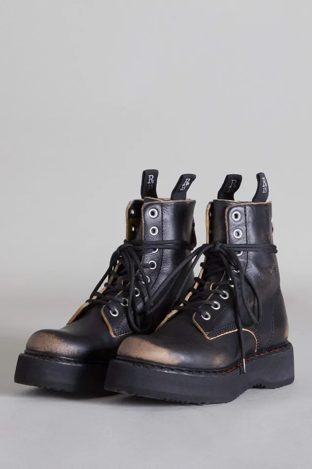 Boots R13 Women Single Stack Boot 8211 Remove
