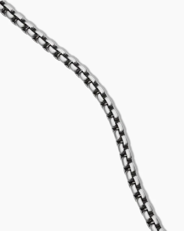 Box Chain Necklace In Sterling Silver With 14K Yellow Gold Accent 17mm Women David Yurman Chain Box Chain Necklace In Sterling Silver With 14K Yellow Gold Accent 17mm Women David Yurman Chain