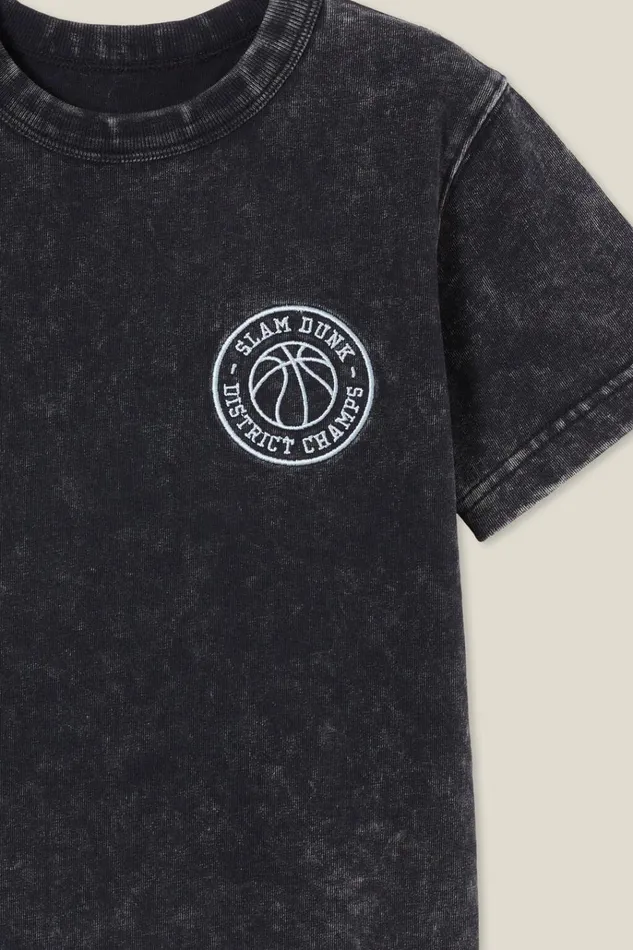 BoysGirls Tops and TShirts Cotton On Luca Acid Wash Short Sleeve Tee Phantomslam Dunk Champion BoysGirls Tops and TShirts Cotton On Luca Acid Wash Short Sleeve Tee Phantomslam Dunk Champion