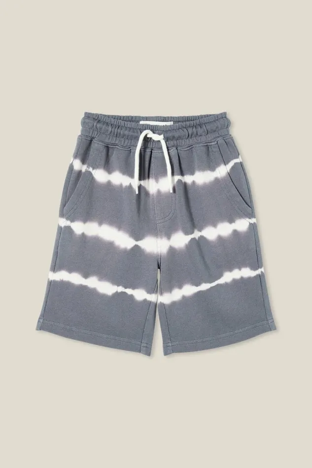 Boys Shorts Cotton On Harlow Longline Fleece Short Steelvanilla Tie Dye