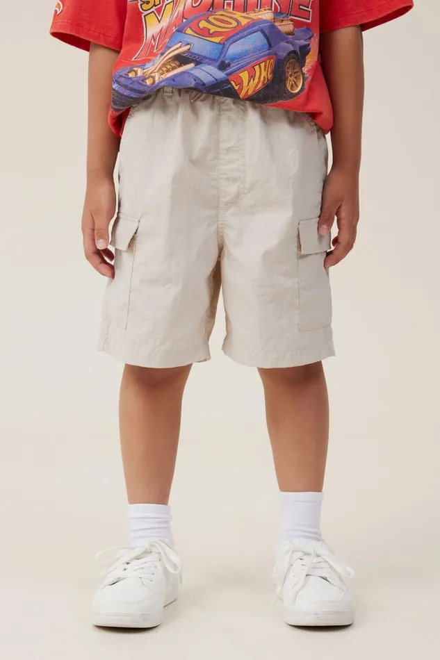 Boys Shorts Cotton On Pete Parachute Cargo Short Rainy Day