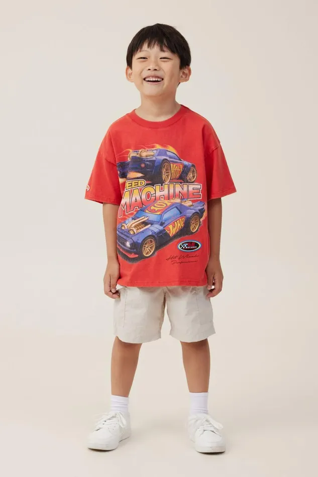 Boys Shorts Cotton On Pete Parachute Cargo Short Rainy Day
