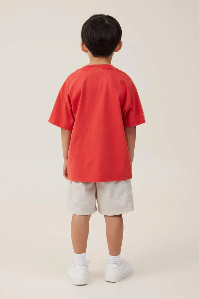 Boys Shorts Cotton On Pete Parachute Cargo Short Rainy Day