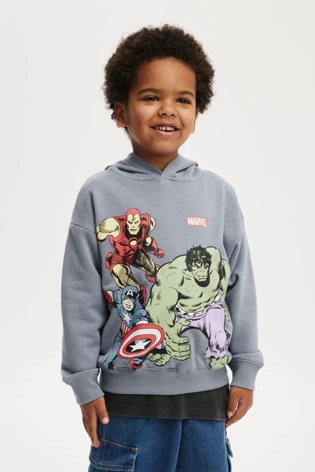 Boys Sweatshirts and Sweatpants Cotton On License Emerson Hoodie Lcn Mar Steelmarvel Bff Boys Sweatshirts and Sweatpants Cotton On License Emerson Hoodie Lcn Mar Steelmarvel Bff
