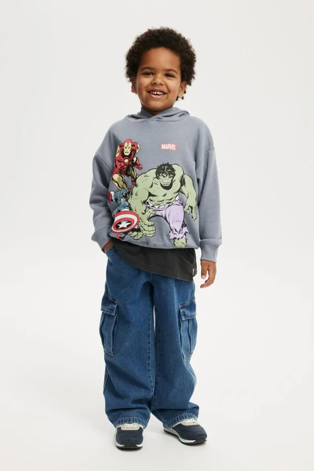 Boys Sweatshirts and Sweatpants Cotton On License Emerson Hoodie Lcn Mar Steelmarvel Bff Boys Sweatshirts and Sweatpants Cotton On License Emerson Hoodie Lcn Mar Steelmarvel Bff