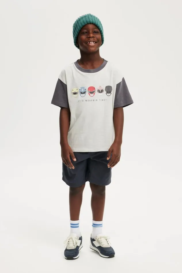 Boys Tops and TShirts Cotton On License Drop Shoulder Short Sleeve Tee Lcn Has Winter Grey and Rabbit Greypower Range Boys Tops and TShirts Cotton On License Drop Shoulder Short Sleeve Tee Lcn Has Winter Grey and Rabbit Greypower Range
