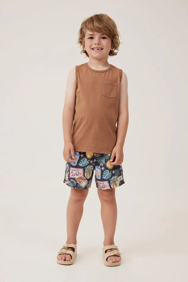 Boys Tops and TShirts Cotton On The Essential Tank Coco Jumbo Wash Boys Tops and TShirts Cotton On The Essential Tank Coco Jumbo Wash