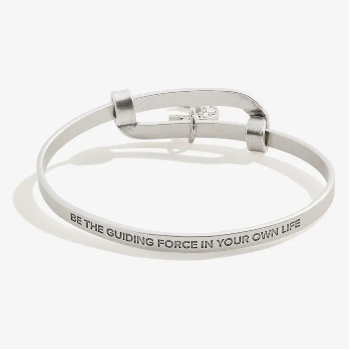 Bracelets Women Alex And Ani Motivation Moon Charm Bangle Rafaelian Silver