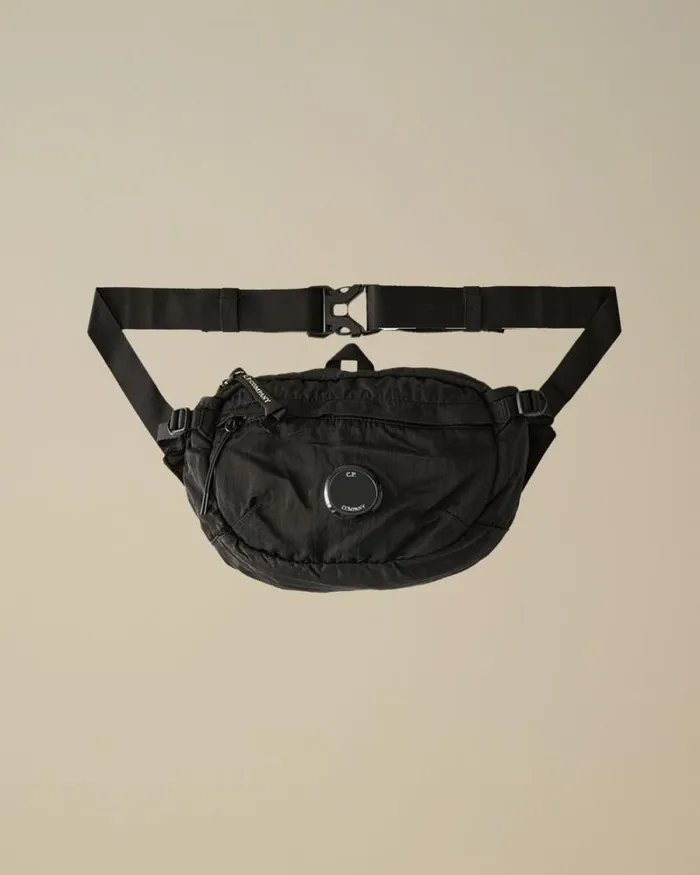 CP Company Backpacks and Waistbag Nylon B Crossbody Pack Black 8211 Man
