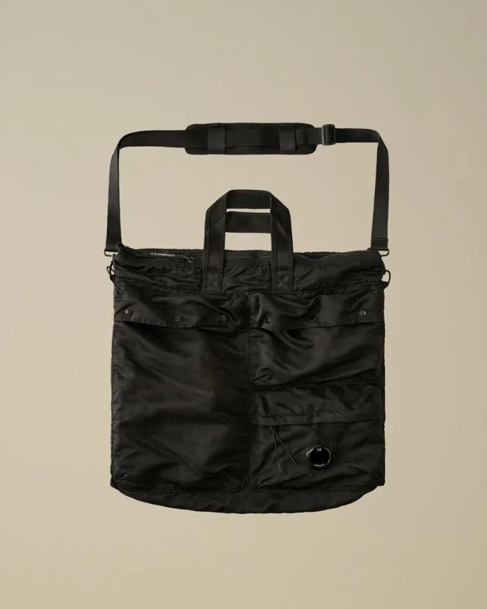 CP Company Backpacks and Waistbag Nylon B Tote Bag Black 8211 Man