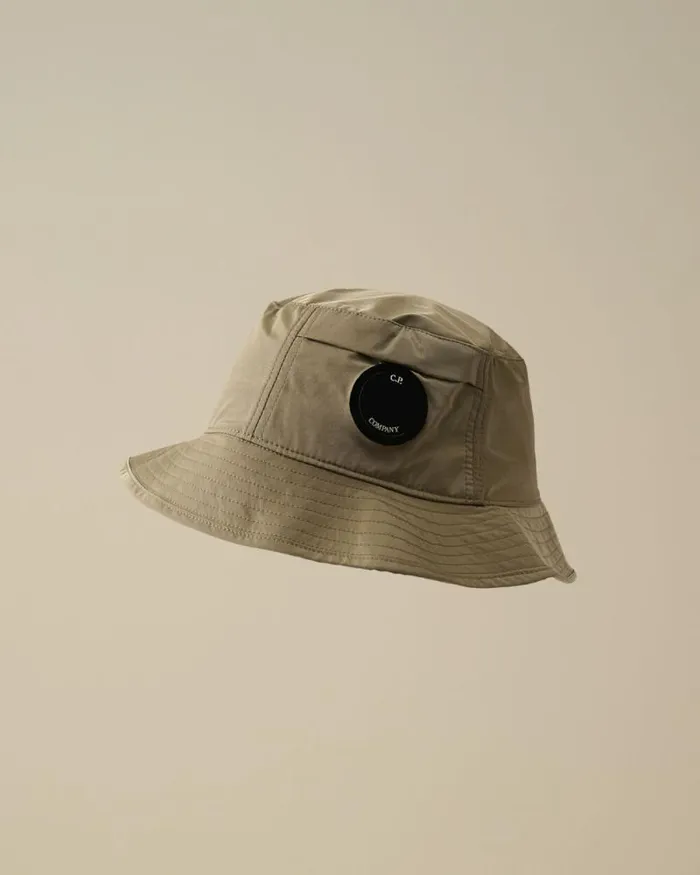 CP Company Hats ChromeR Bucket Hat Walnut Beige 8211 Man