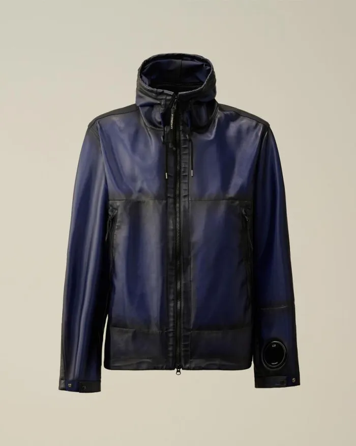 CP Company Jacket and Coats BiFilm Mille Jacket Estate Blue 8211 Man