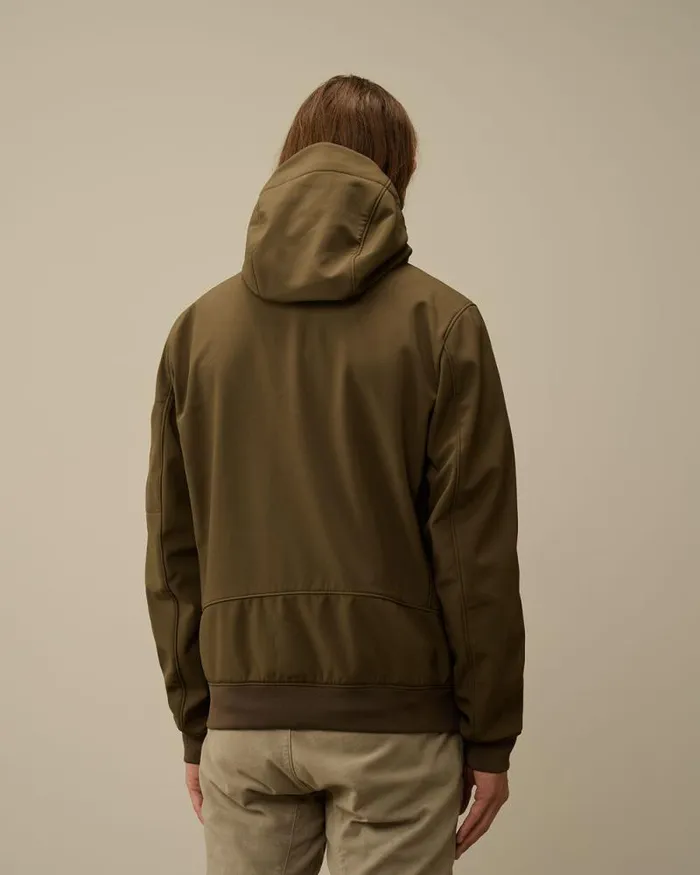 CP Company Jacket and Coats CP ShellR Hooded Jacket Ivy Green 8211 Man