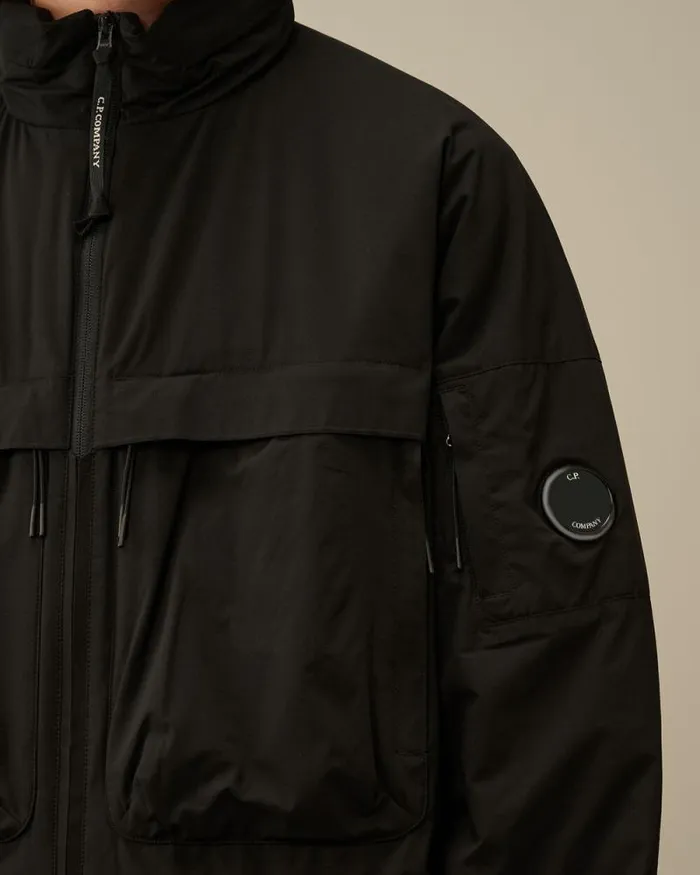 CP Company Jacket and Coats ProTek Bomber Padded Jacket Black 8211 Man