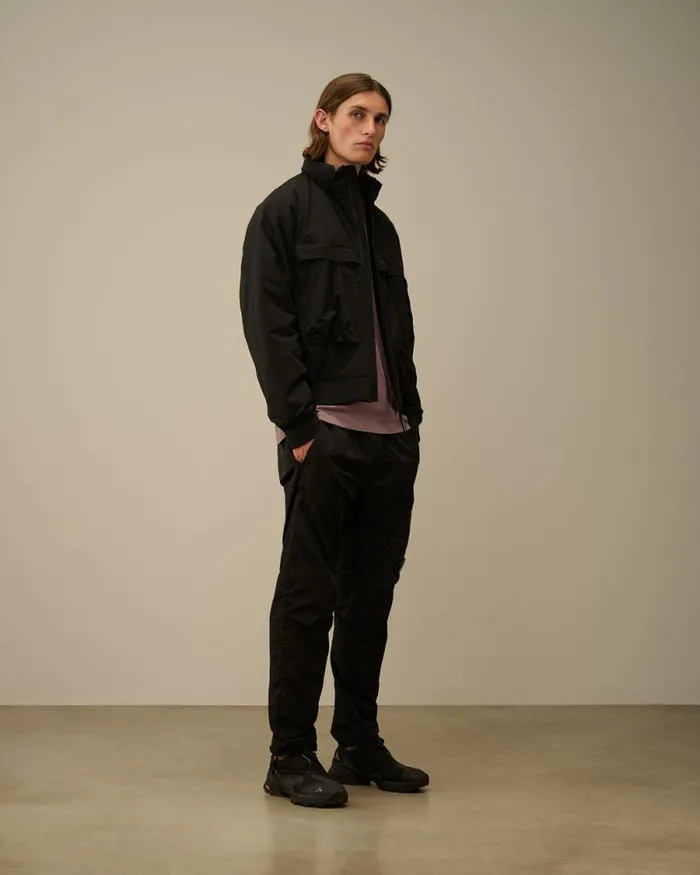 CP Company Jacket and Coats ProTek Bomber Padded Jacket Black 8211 Man