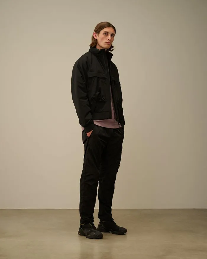 CP Company Jacket and Coats ProTek Bomber Padded Jacket Black 8211 Man
