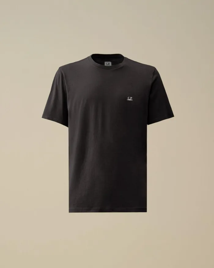 CP Company Tshirts and Polo 301 Jersey Back Goggle TShirt Black 8211 Man